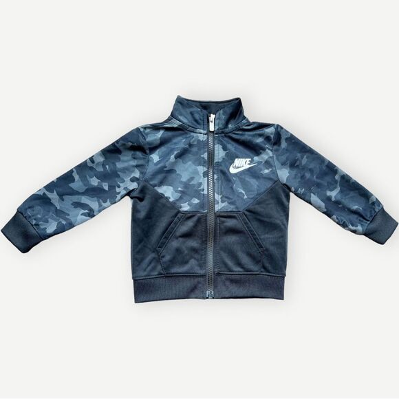 Nike Baby Boys Kids Long Sleeve Camo Logo Zip Up Jacket. 12 Months. - Picture 1 of 8